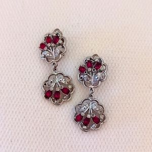 Vintage Clara costume earrings